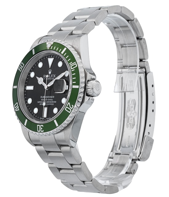 Rolex Submariner 16610 LV Flat Four Image 2